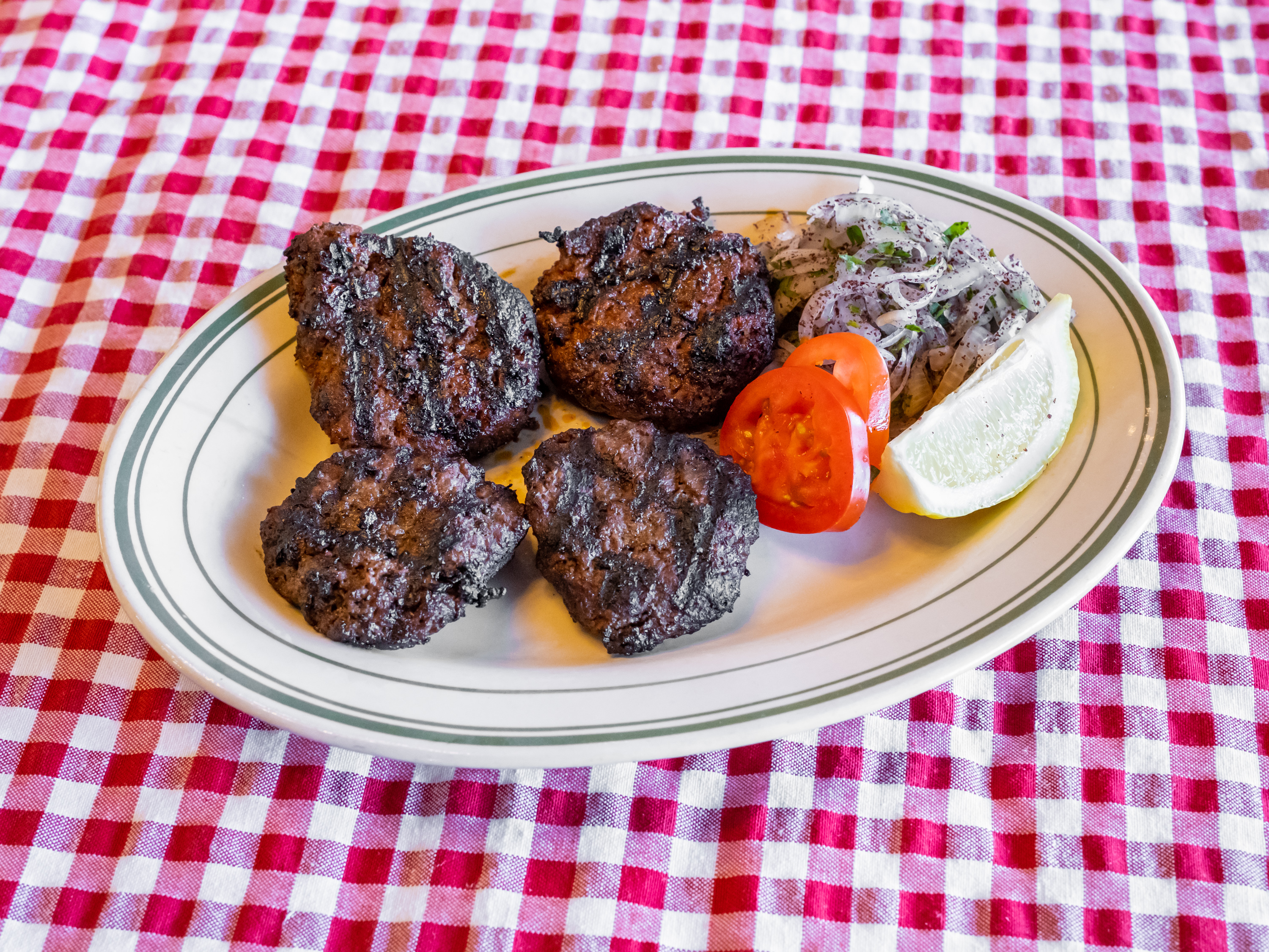 Order Mix Kofta 4 Pieces food online from Mr. Kebap store, Fountain Valley on bringmethat.com