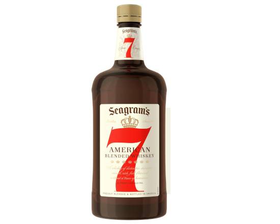Order Seagram's, Seven Crown American Blended Whiskey · 1.75 L food online from House Of Wine store, New Rochelle on bringmethat.com
