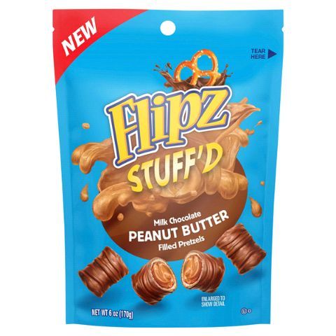 Order Flipz Milk Chocolate Peanut Butter Stuff'd Pretzel 6oz food online from 7-Eleven store, Pittsburgh on bringmethat.com