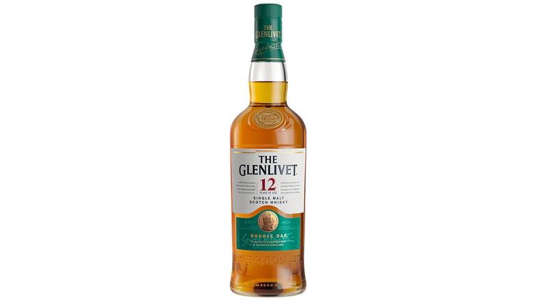 Order The Glenlivet 12 Year Single Malt Scotch Whiskey food online from Waldi Discount Liquor store, Ansonia on bringmethat.com