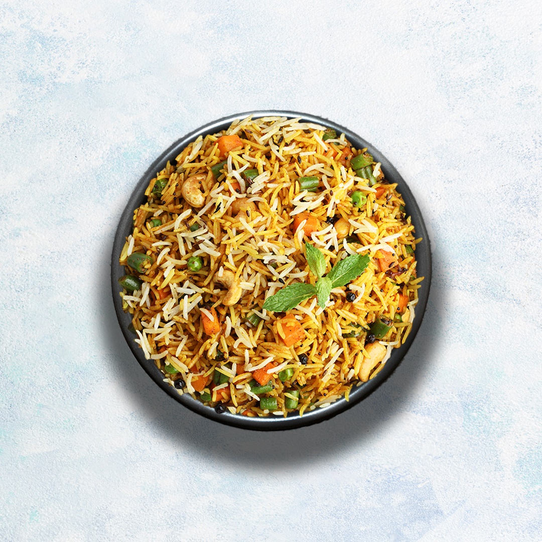 Order Vegetable Biryani food online from Curry Place store, Bethesda on bringmethat.com