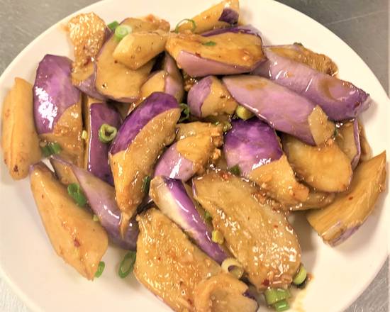 Order Eggplant with Garlic Sauce food online from Four Seasons Buffet store, Cerritos on bringmethat.com