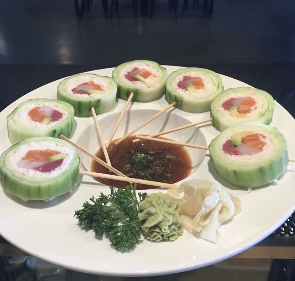 Order Lollipop Roll food online from Sushi N Grill store, Bakersfield on bringmethat.com