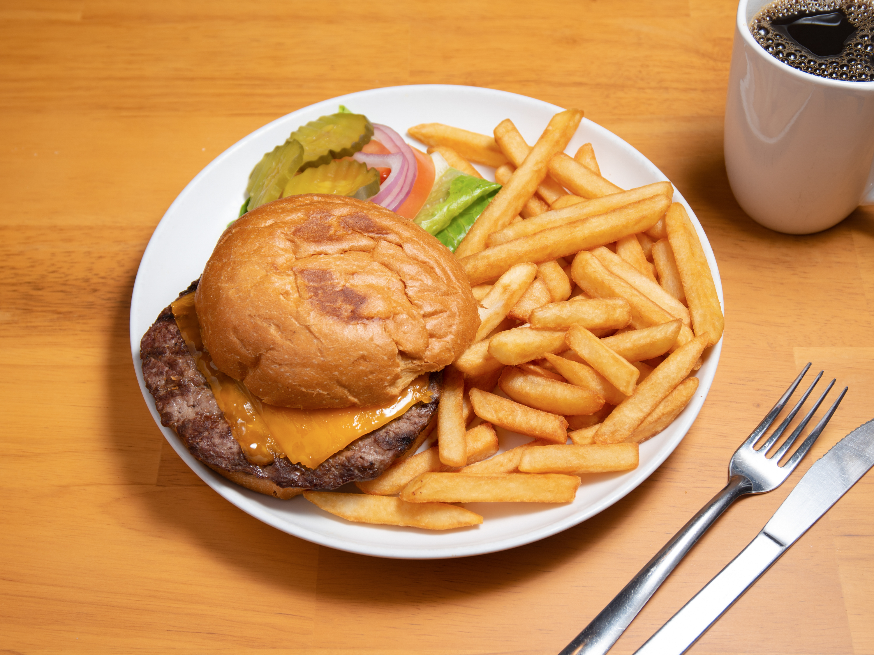Order Hamburger food online from Moonlight Cafe store, San Francisco on bringmethat.com