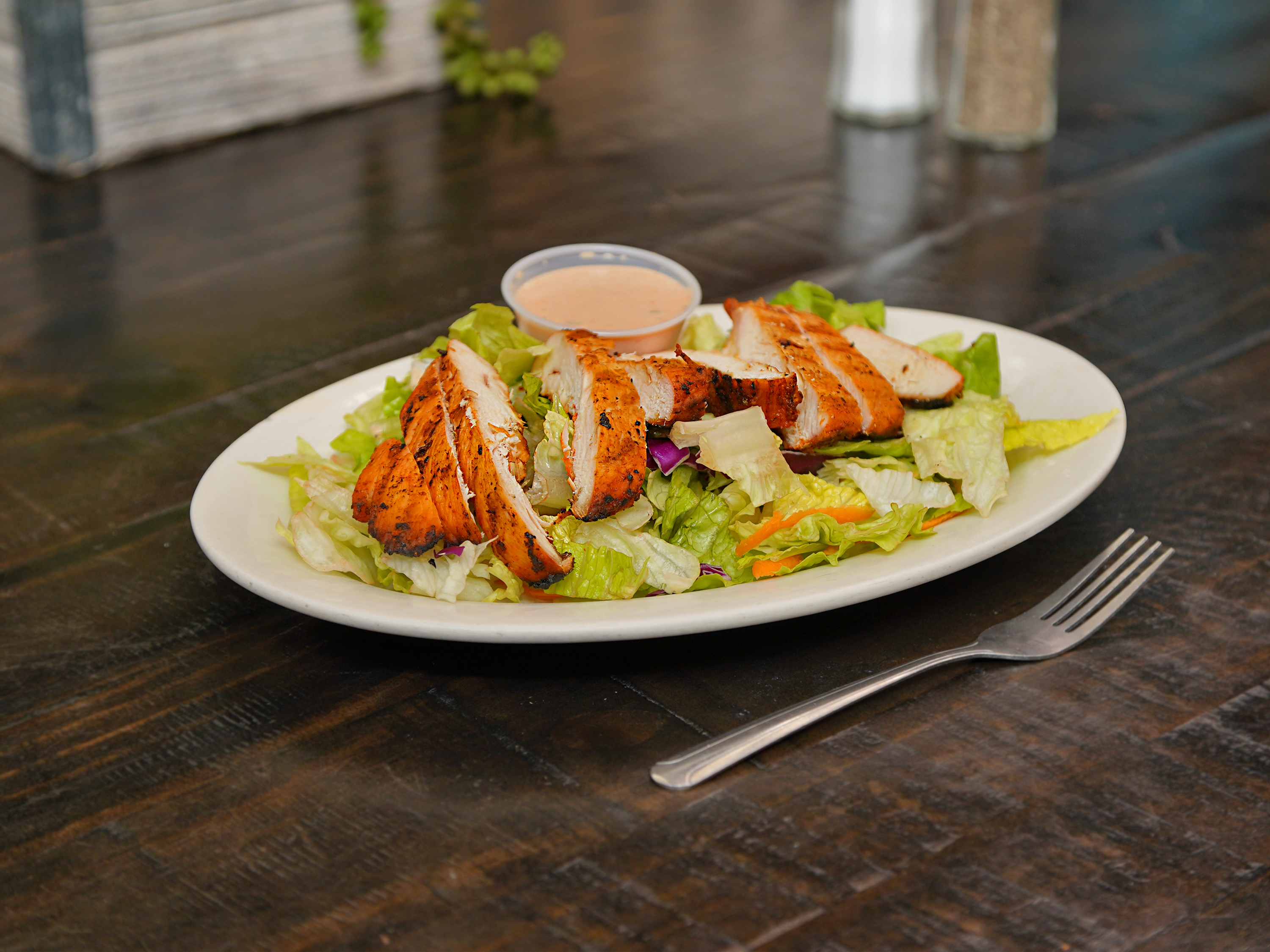 Order Grilled Chicken Salad food online from Los Toros Mexican Restaurant store, Chatsworth on bringmethat.com