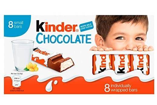Order Kinder chocolate 8 bars food online from Starway Liquor store, Bell Gardens on bringmethat.com