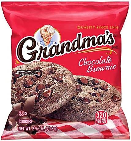 Order Grandma'S Chocolate Brownie Cookies food online from Exxon Food Mart store, Port Huron on bringmethat.com