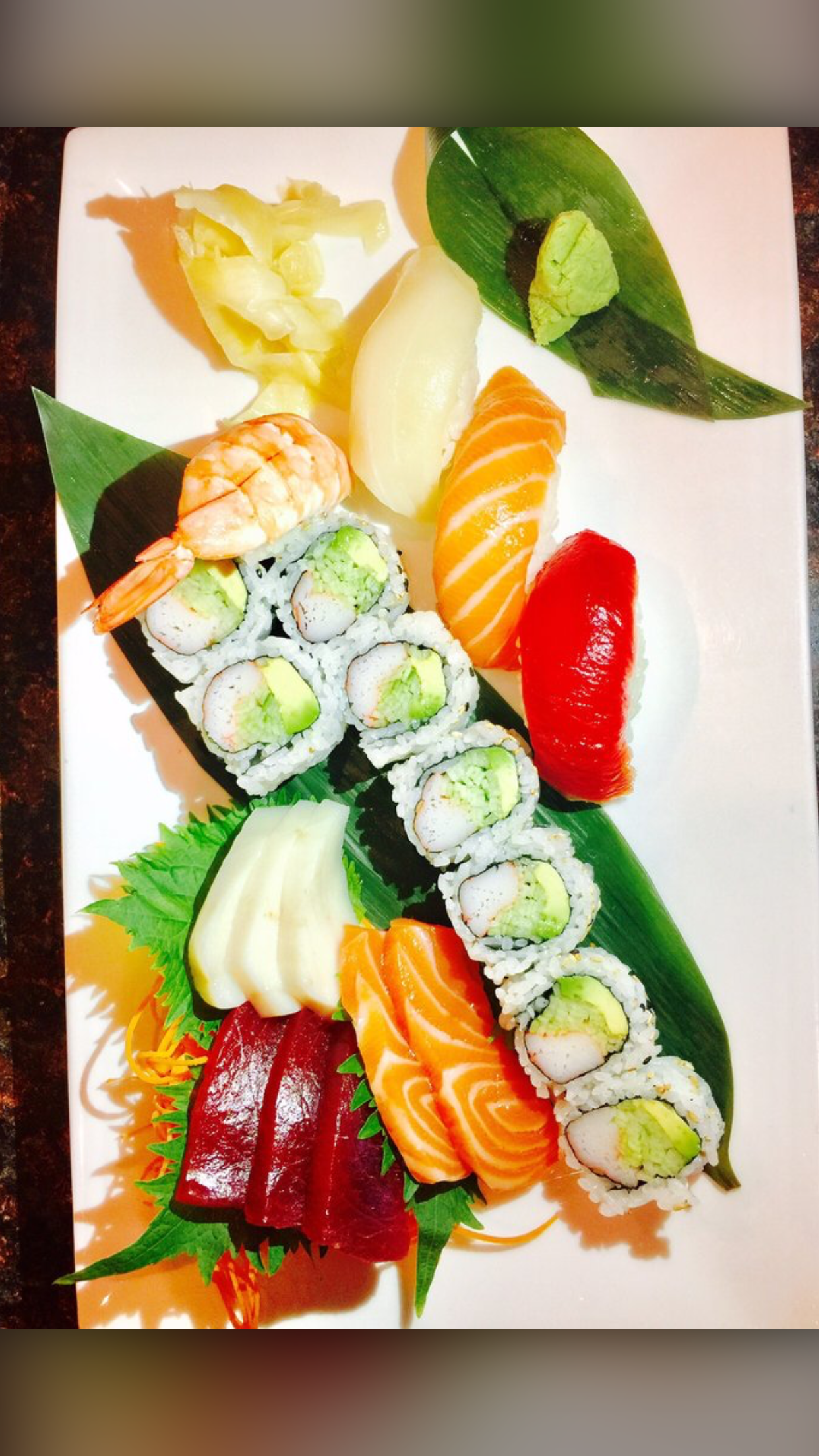 Order Sushi and Sashimi Lunch Combo food online from Nagoya store, Medford on bringmethat.com