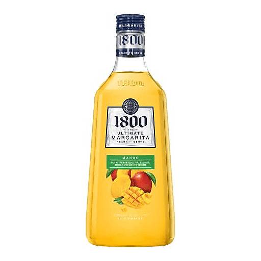 Order 1800 The Ultimate Margarita Mango (1.75 LTR) 144530 food online from Bevmo! store, Simi Valley on bringmethat.com
