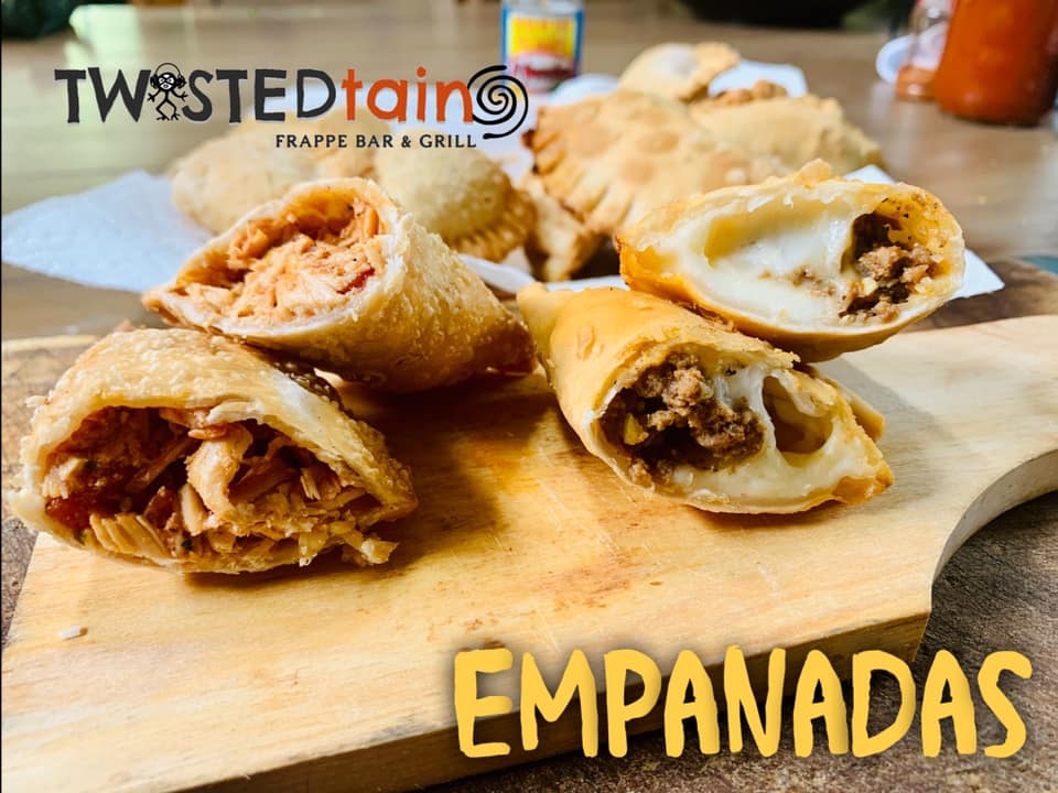 Order Empanada Trio food online from Twisted Taino Restaurant store, Parma on bringmethat.com