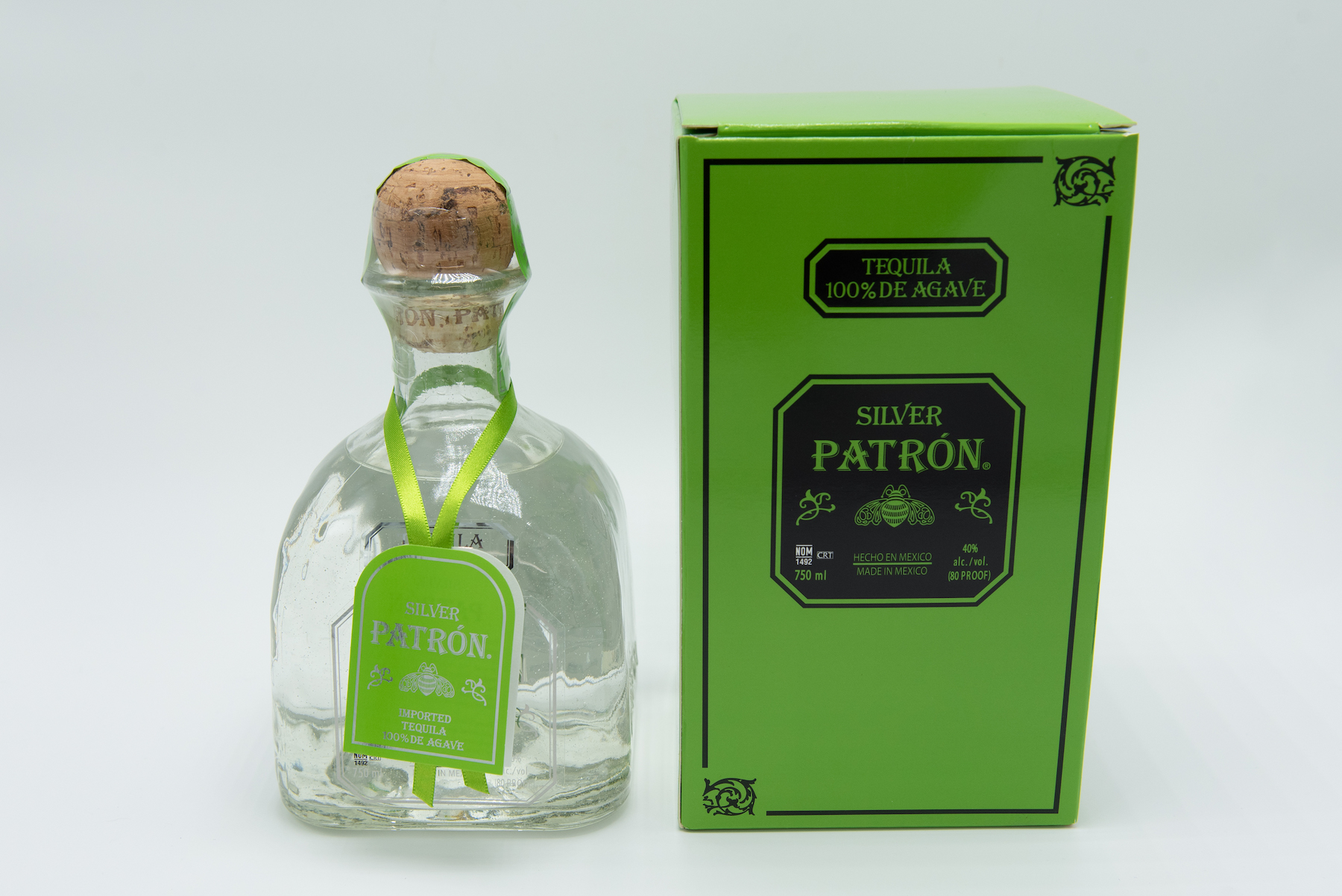 Order Patron Silver, 750mL Tequila food online from Sandpiper Liquors store, Summerland on bringmethat.com