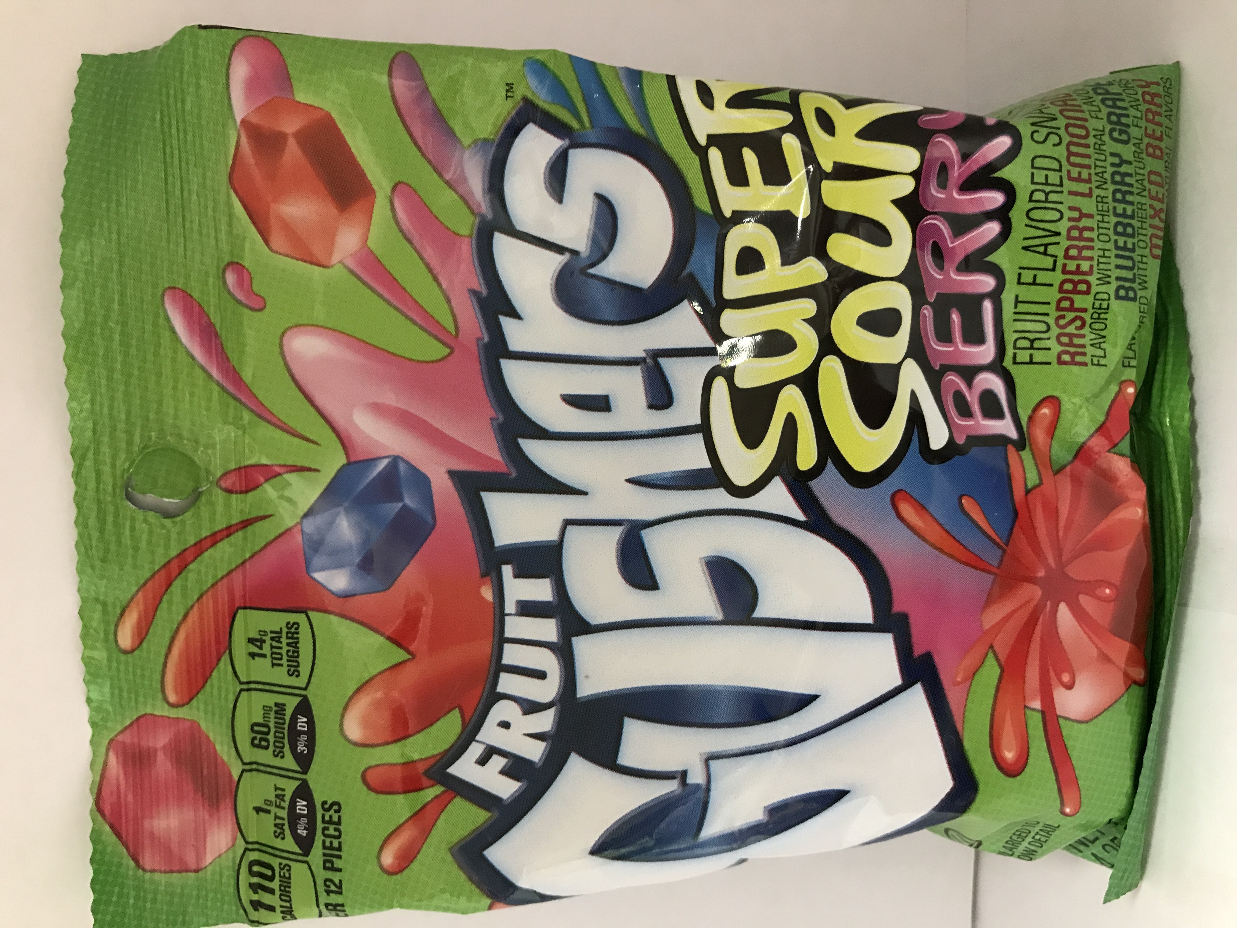 Order Sour Fruit Gusher 4.25oz peg food online from The Ice Cream Shop store, Providence on bringmethat.com
