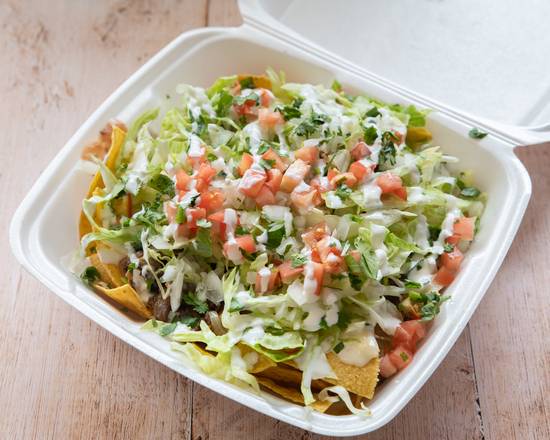 Order Nachos food online from Lil Kiko Taqueria #5 store, Roswell on bringmethat.com