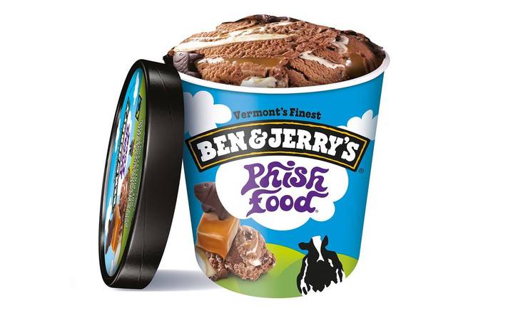 Order Ben & Jerry's Phish Food food online from The Ice Cream Shop store, Mesa on bringmethat.com