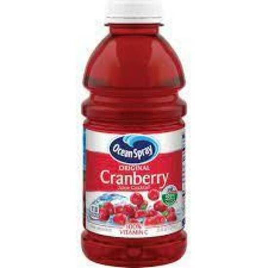 Order Ocean Spray Cranberry Juice 25 oz food online from IV Deli Mart store, Goleta on bringmethat.com