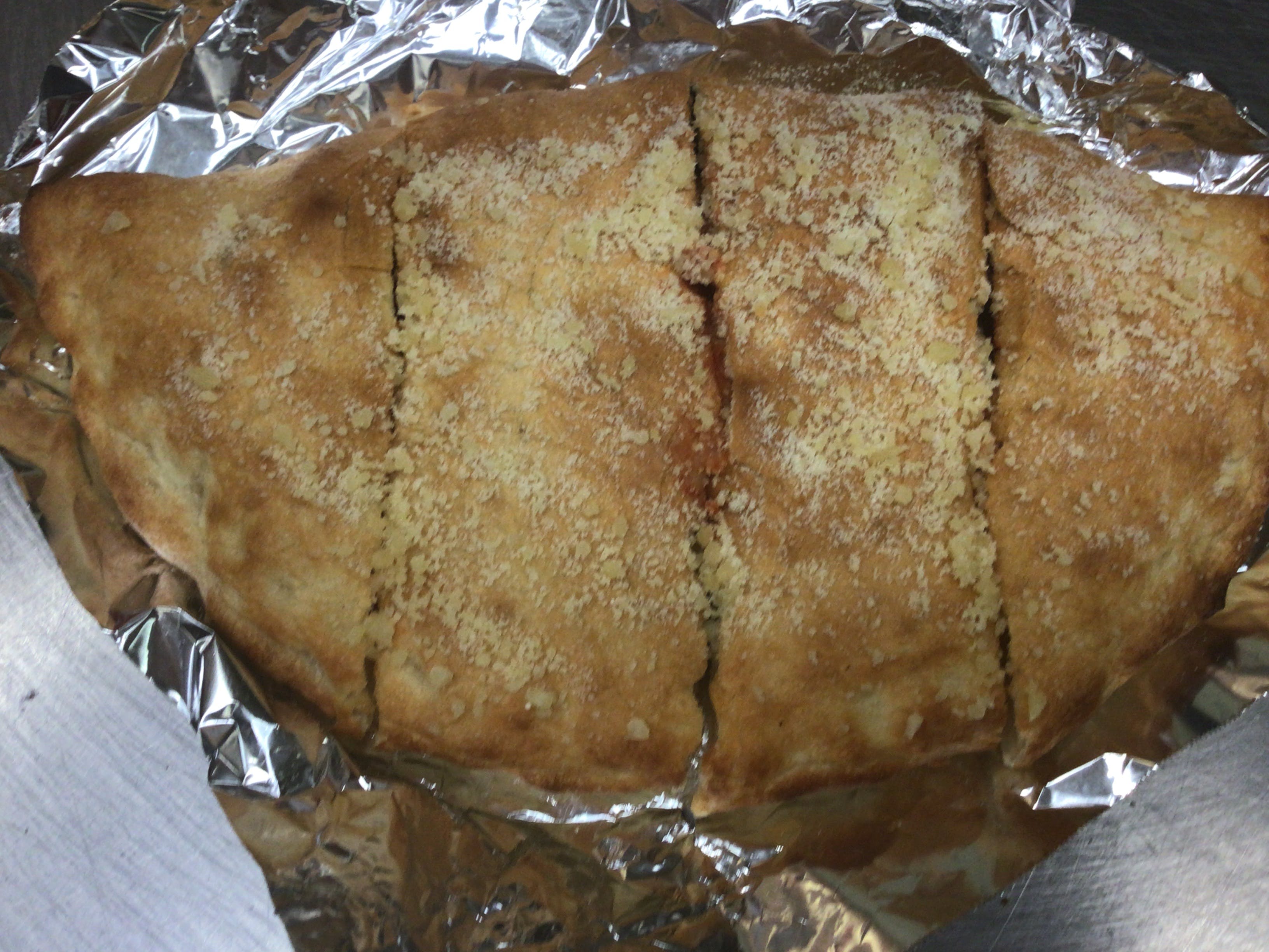 Order Spinach Calzone - Small food online from Porto Fino Pizza store, Columbus on bringmethat.com