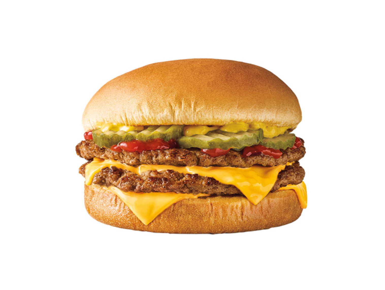 Order Quarter Pound Double Cheeseburger food online from Sonic Drive-In store, Cincinnati on bringmethat.com