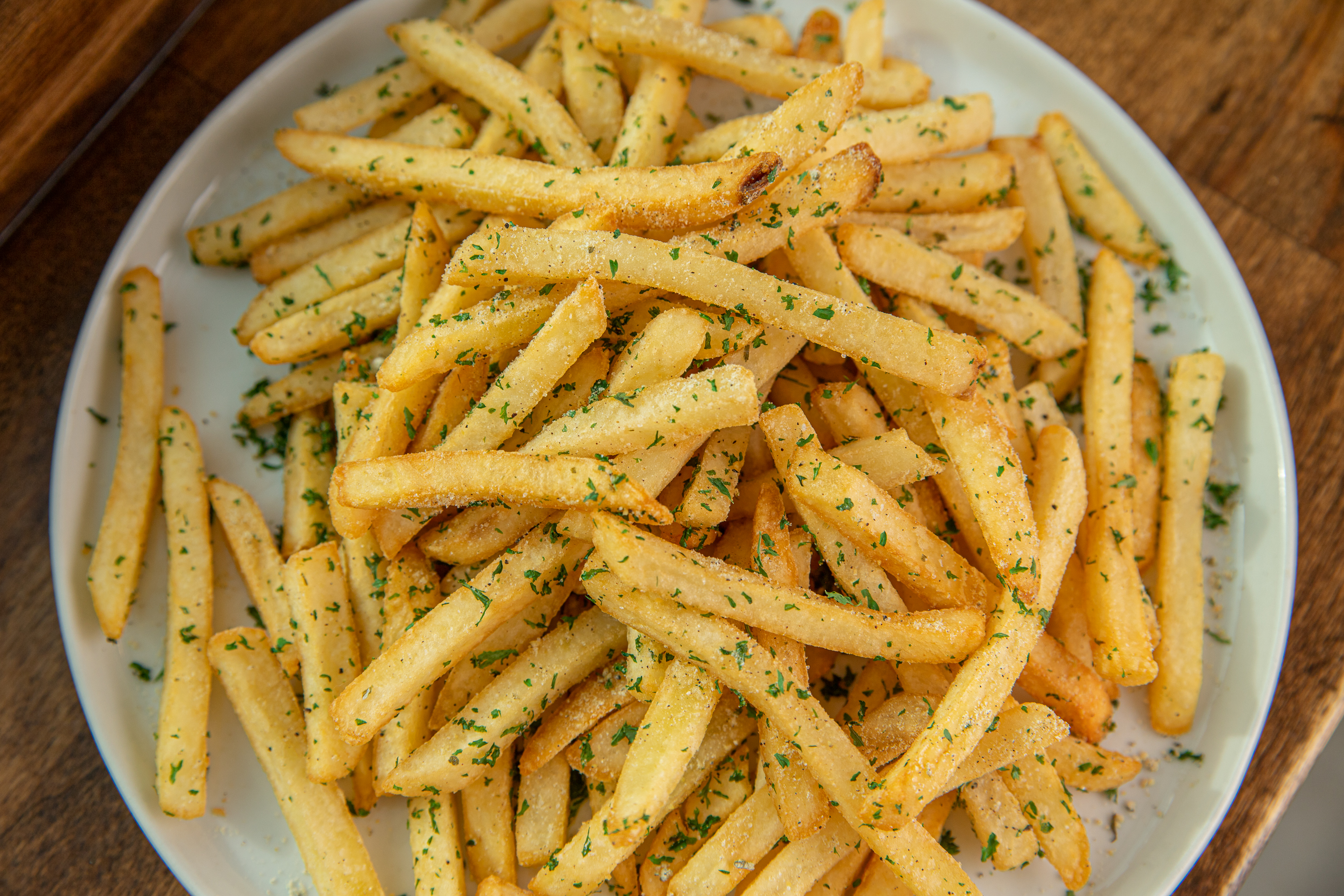 Order Truffled Fries food online from Blue Bean Cafe store, Smithtown on bringmethat.com