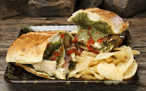Order Chicken Pesto Sub food online from Extreme Pizza store, Charlottesville on bringmethat.com