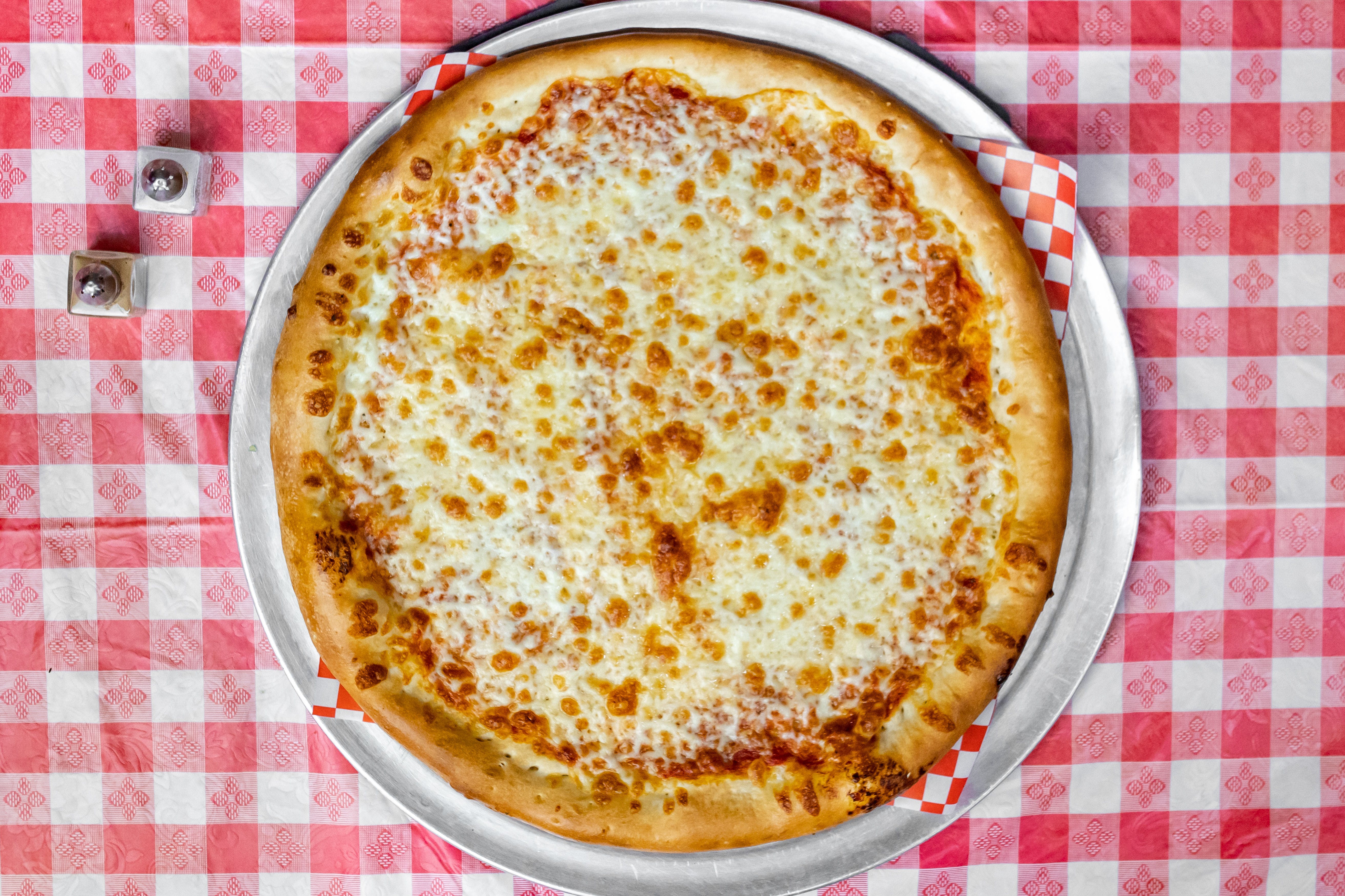 Order Cheese Pizza - Small 10" food online from Firestone Pizza store, Houston on bringmethat.com