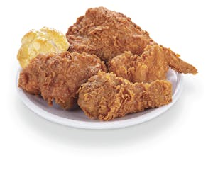 Order Dark Chicken (4) food online from Krispy Krunchy Chicken store, Toledo on bringmethat.com