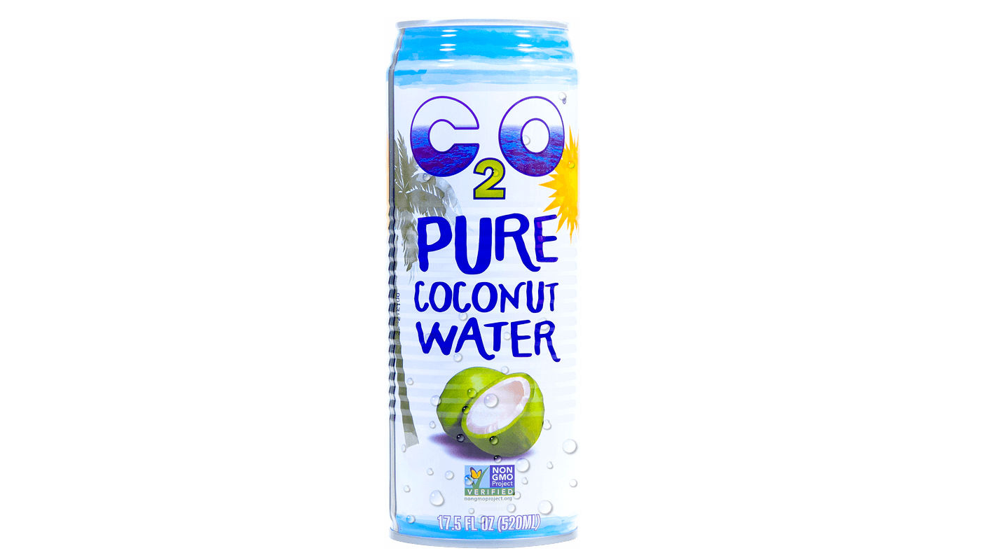 Order CO2 Coconut Water 17.5oz Can food online from Circus Liquor store, Santa Clarita on bringmethat.com