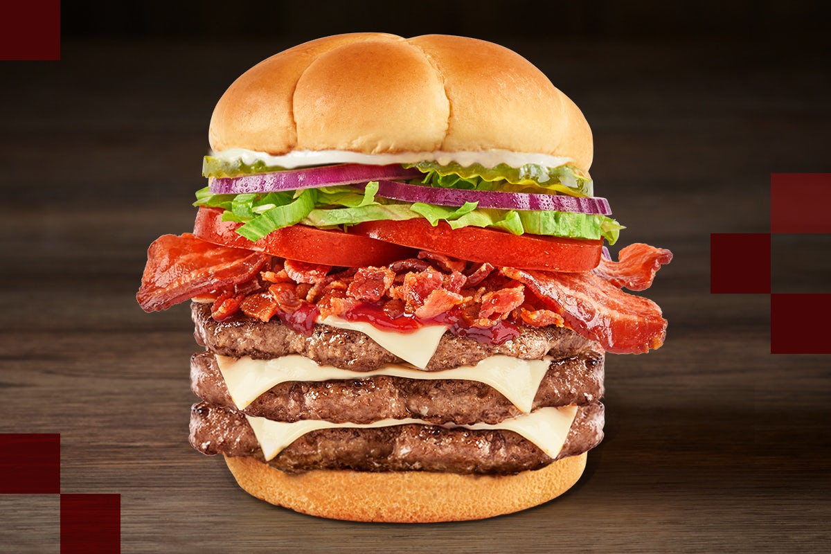 Order Triple Smoky BBQ Bacon Buford food online from Checkers store, Mobile on bringmethat.com