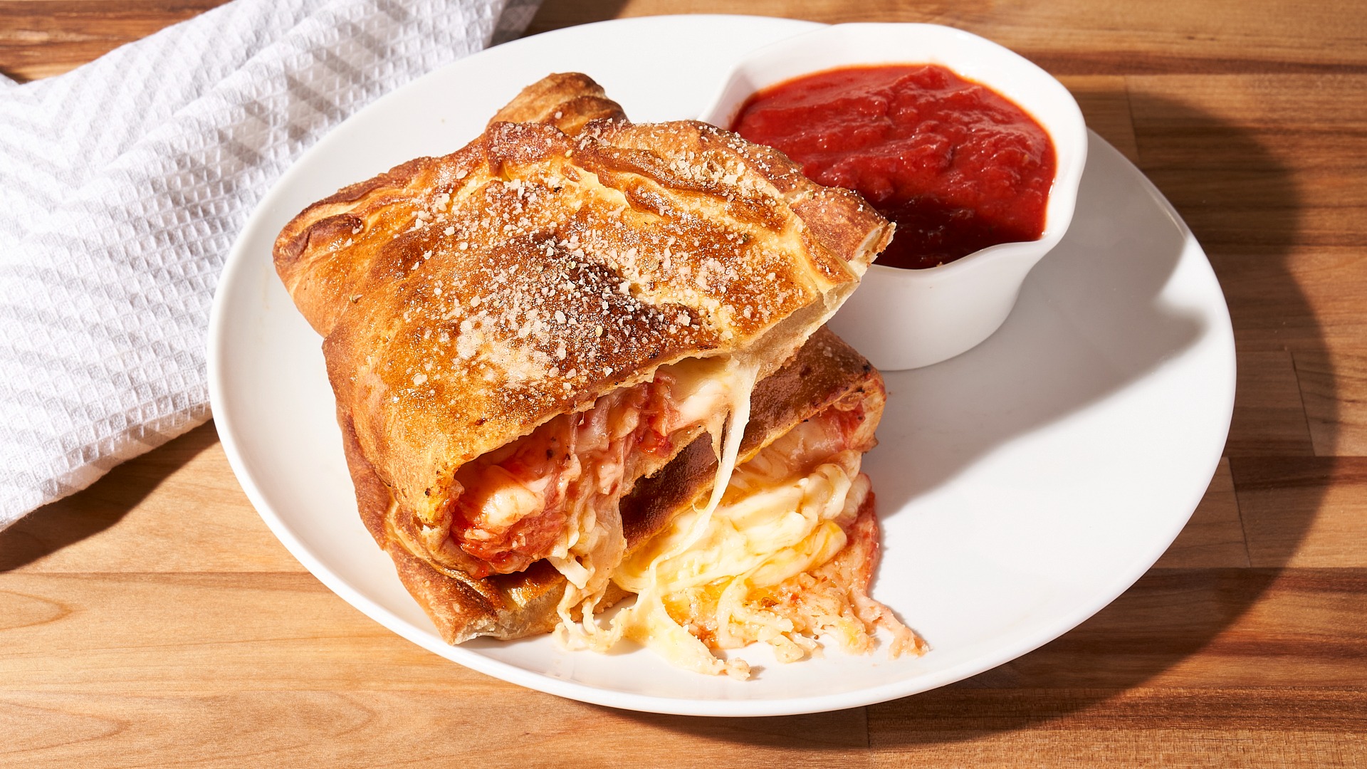 Order Cheese Maniac Calzone food online from Romeo Pizza store, Grove City on bringmethat.com