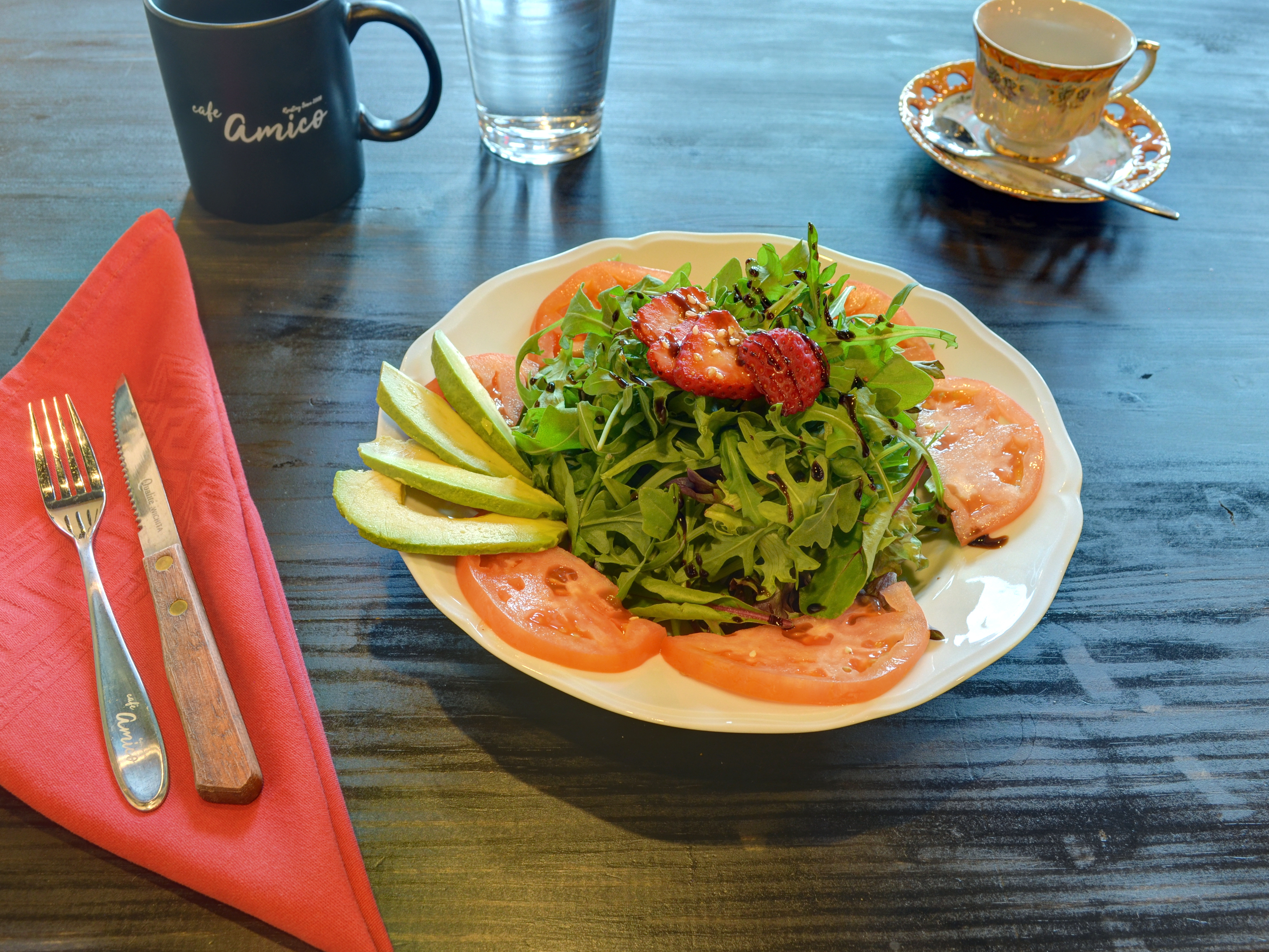 Order Arugula Salad food online from Cafe Amico store, Suwanee on bringmethat.com