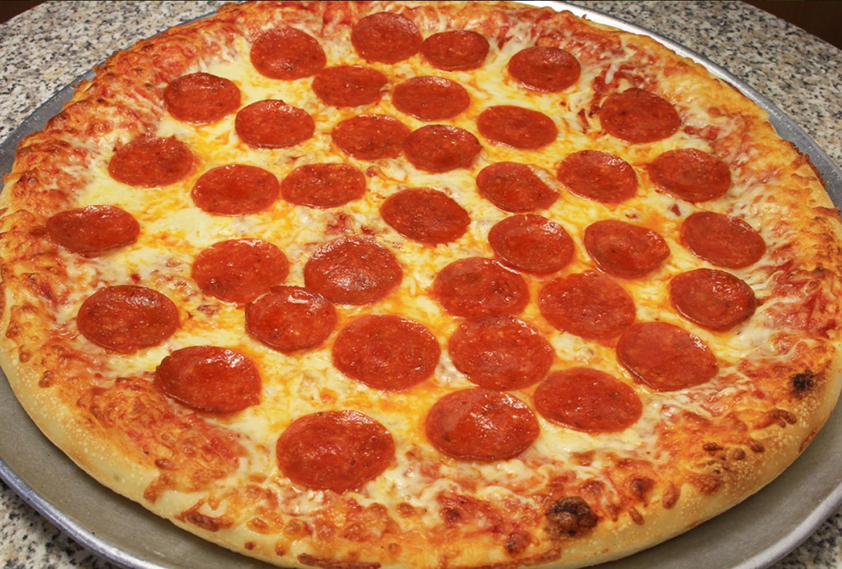 Order 1 Topping Pizza food online from Nicholas Pizza store, Needham on bringmethat.com