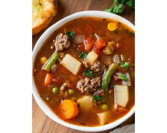 Order Beef Stew(Frozen Soup) food online from Soup Kettle Grill store, Meridian on bringmethat.com