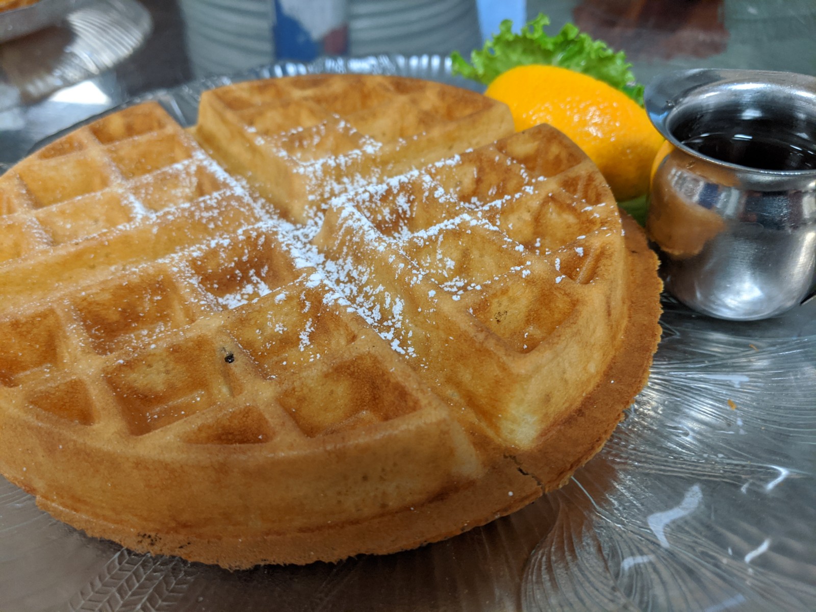 Order Belgian Waffle food online from Us Egg store, Tempe on bringmethat.com