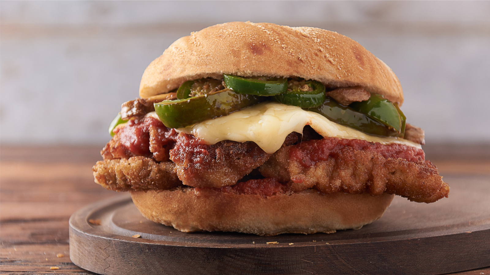 Order Spicy Jalapeno Fried Chicken Sandwich food online from Tl Kitchen store, San Francisco on bringmethat.com