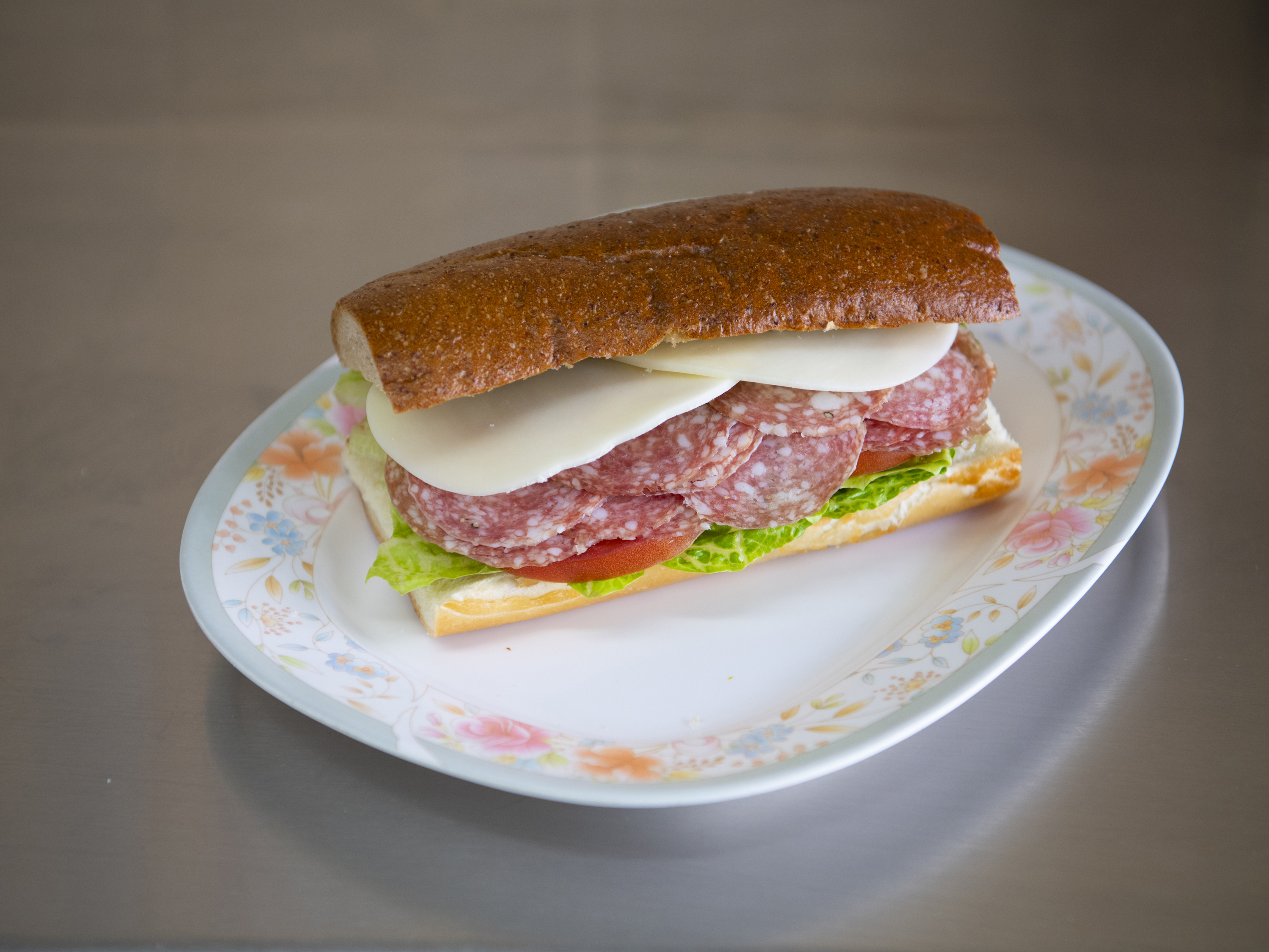Order Salami Sandwich food online from Good Luck Cafe store, San Francisco on bringmethat.com