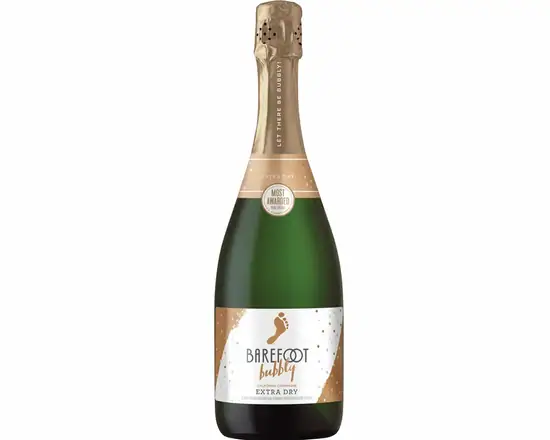 Order Barefoot Cellars Bubbly Extra Dry 10.5 % abv 750ml food online from Sousa Wines & Liquors store, Mountain View on bringmethat.com