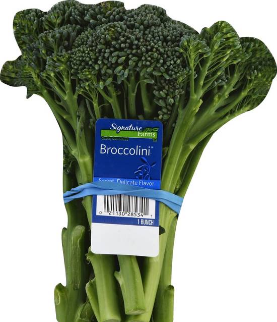 Order Signature Farms · Broccolini Bunch (1 bunch) food online from Safeway store, Dixon on bringmethat.com