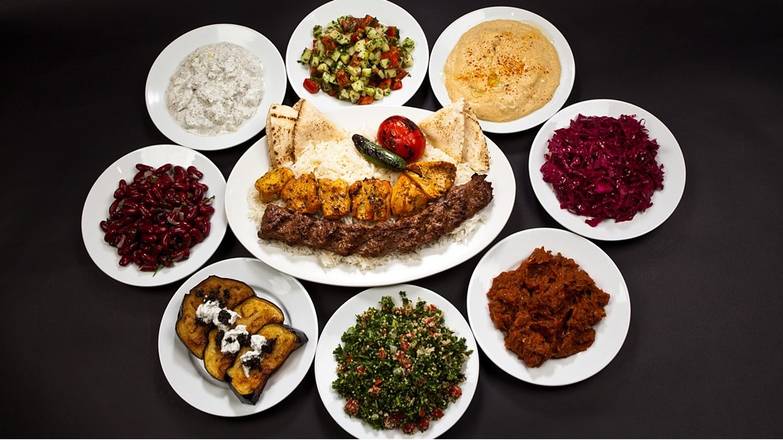 Order #20 Chicken Kabob & Beef Koubideh food online from Massis Kabob store, Sherman Oaks on bringmethat.com