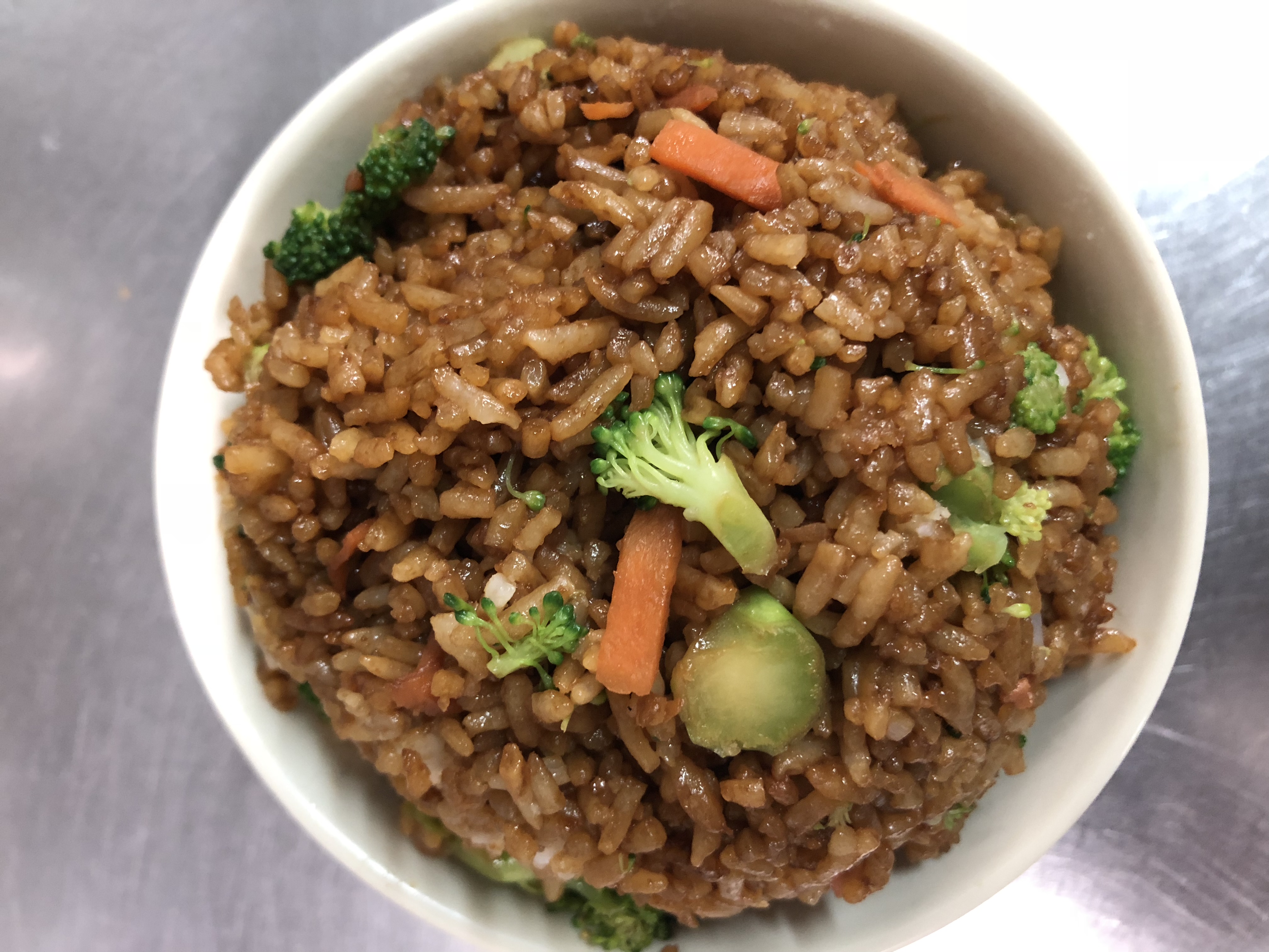 Order Small Vegetable Fried Rice food online from No.1 chinese restaurant store, New York on bringmethat.com