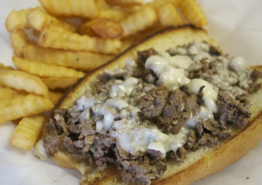 Order Philly Cheesesteak Sandwich food online from Cafe J store, Norcross on bringmethat.com