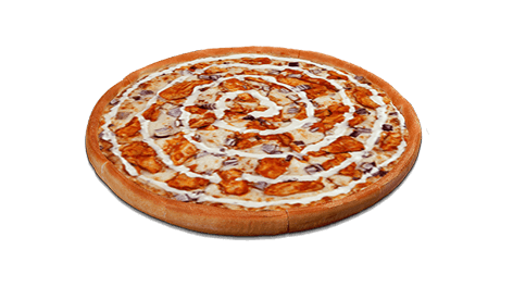 Order Buffalo Chicken Pizza - Mini (4 Slices) food online from Godfather Pizza store, Wayne on bringmethat.com