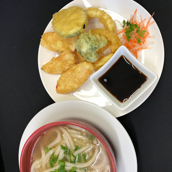 Order 2. Vegetable Tempura Udon Soup food online from Sakura Asian Fusion store, Kissimmee on bringmethat.com