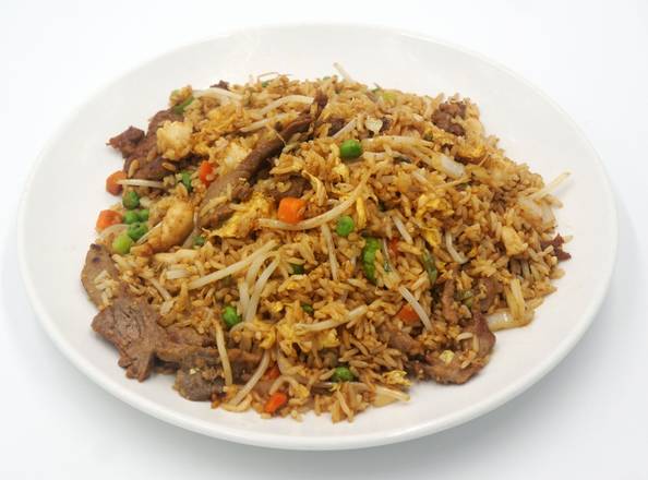Order 802 GF Vegetable Fried Rice 免面筋菜炒饭 food online from 8000 Miles store, Roselle on bringmethat.com