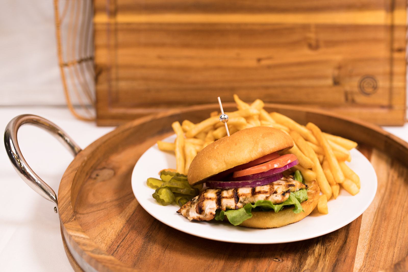 Order Grilled Chicken Sandwich Meal food online from Rose City Chicken store, Portland on bringmethat.com