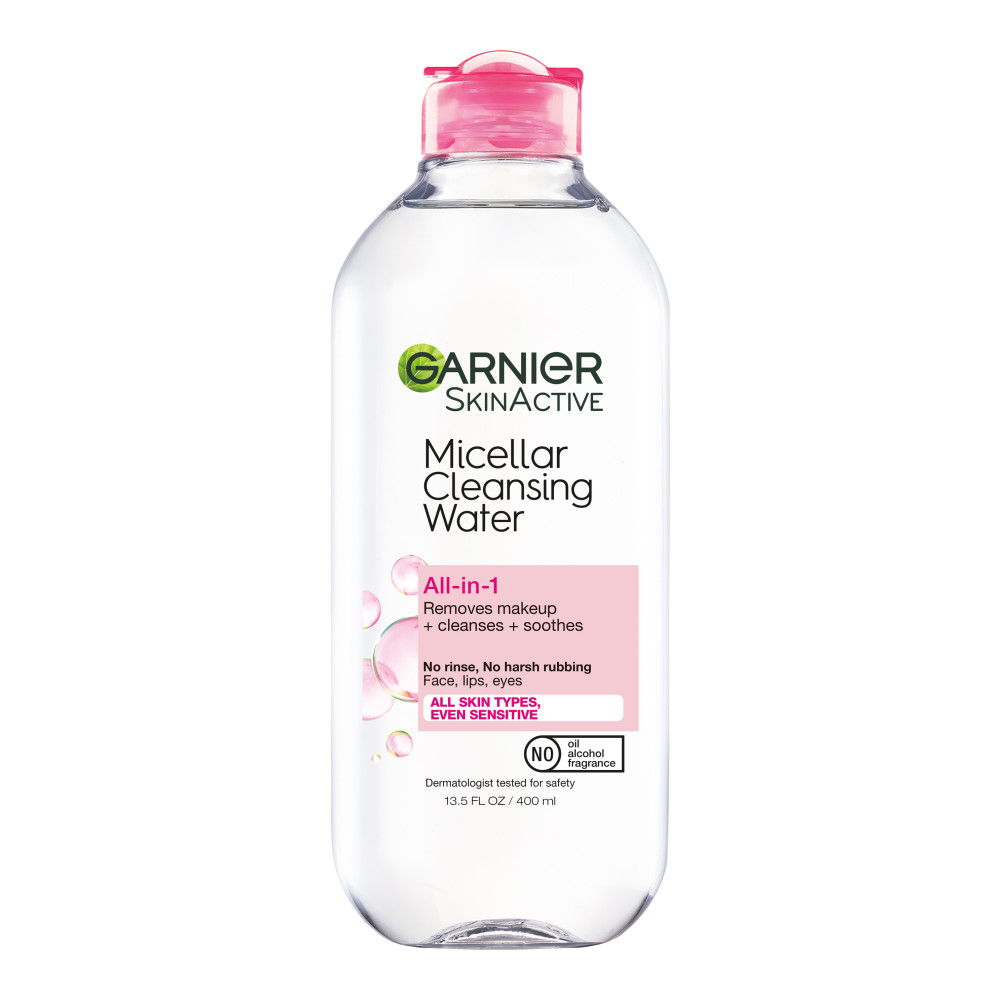 Order Garnier SkinActive Micellar Cleansing Water for All Skin Types - 13.5 fl oz food online from Rite Aid store, REEDLEY on bringmethat.com