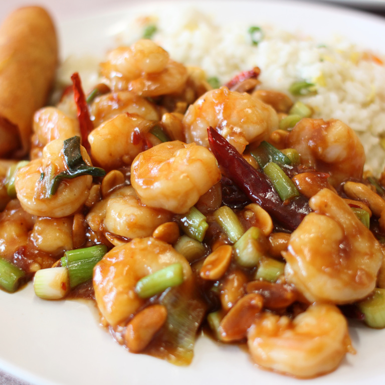 Order Kung Pao Shrimp food online from Shanghai Restaurant store, Nampa on bringmethat.com