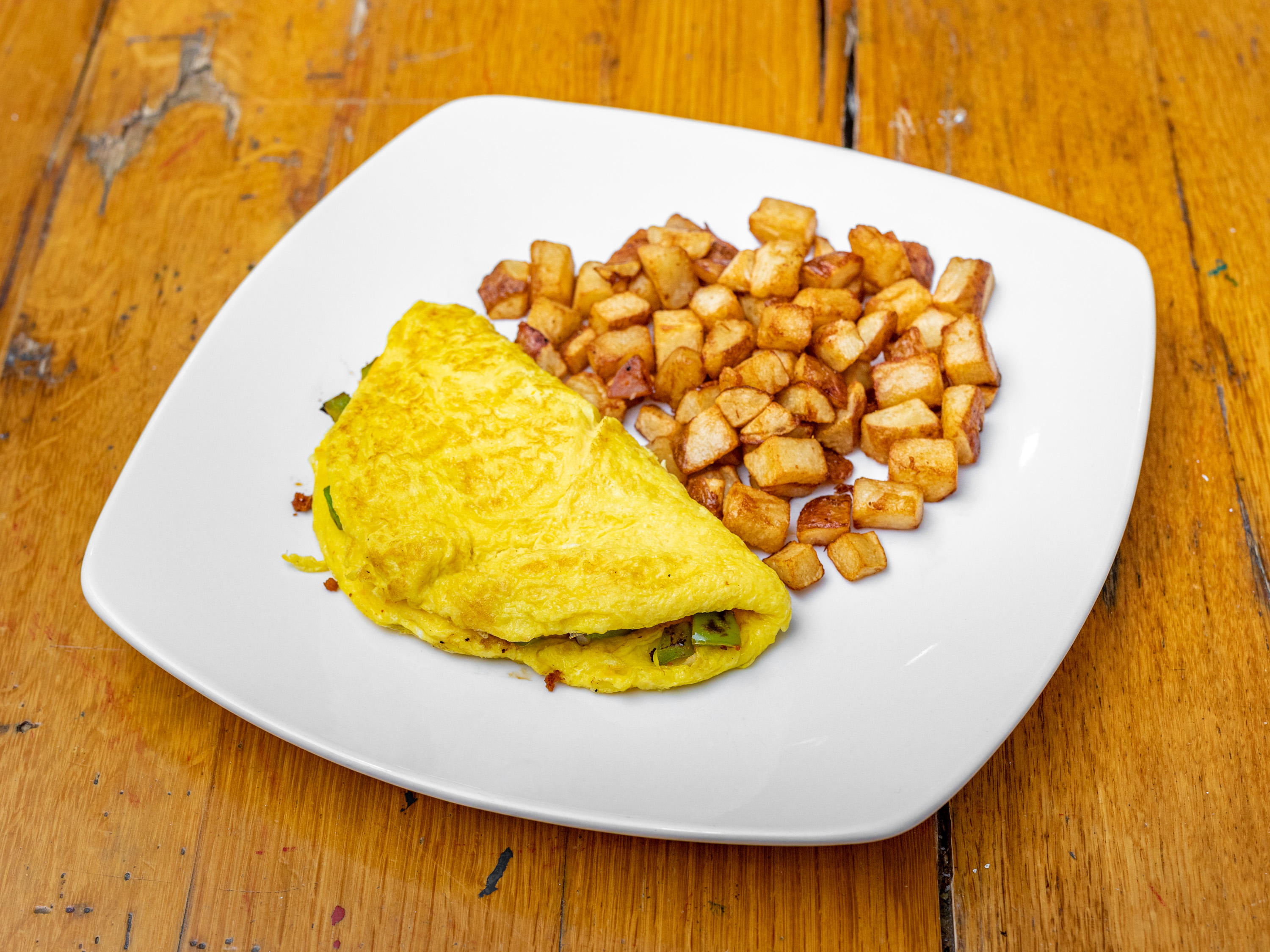 Order AZTECA OMELETTE food online from Thiago's Restaurant store, Chicago on bringmethat.com