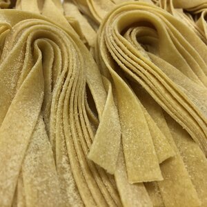 Order Egg Pappardelle food online from Pasta Mami store, Marietta on bringmethat.com