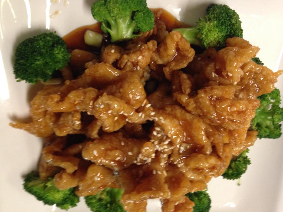 Order Sesame Chicken food online from Lucky House Chinese Restaurant store, Westerville on bringmethat.com