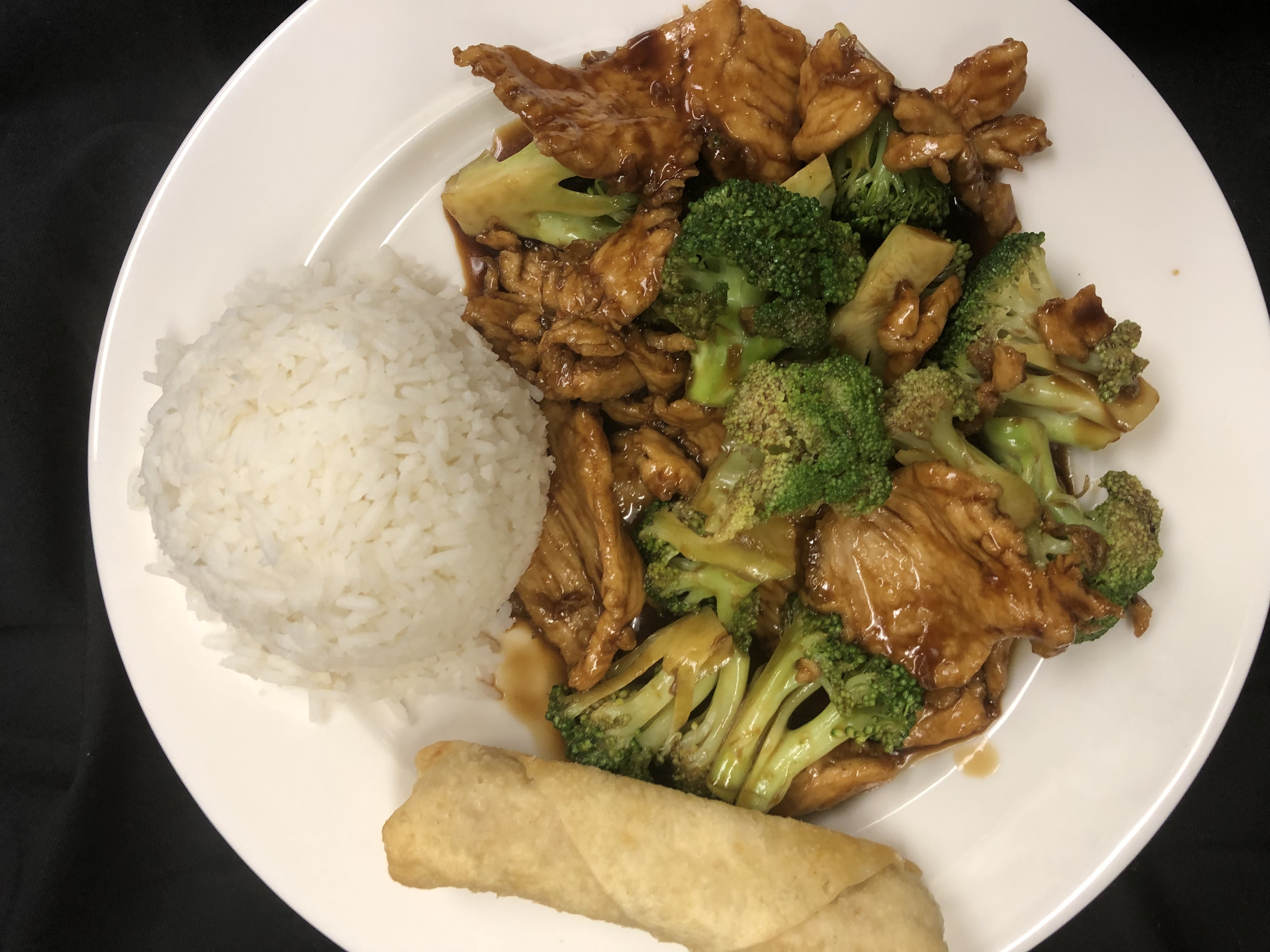 Order Chicken with Broccoli Combo food online from Taipei Express store, Houston on bringmethat.com