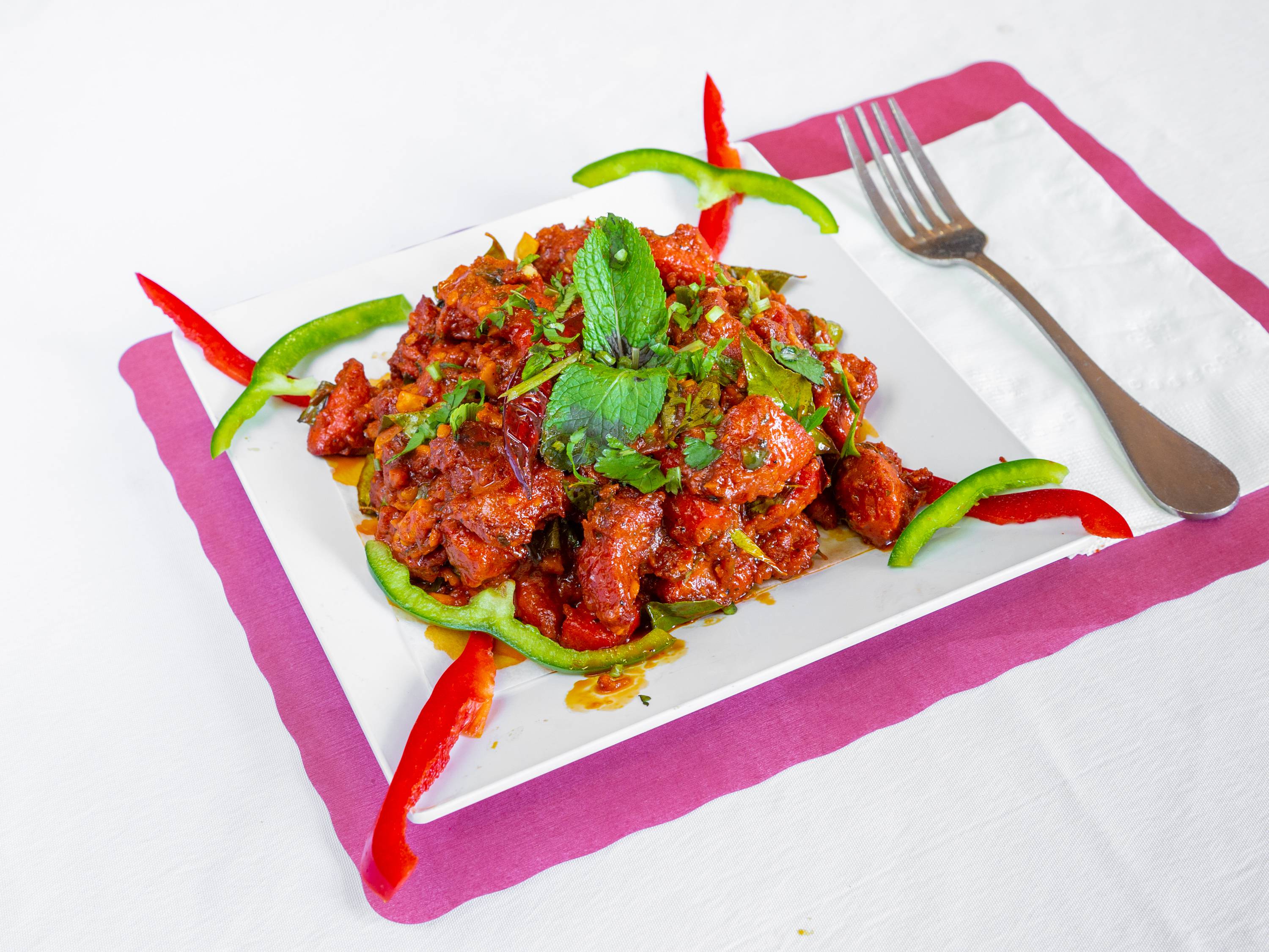 Order Chilli Chicken food online from Godavari Indian Restaurant store, Edison on bringmethat.com